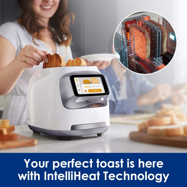 Tineco TOASTY ONE Smart Toaster with Touchscreen, Auto Lift and Lowers,2- Slice Toast Individually, High-End Stainless Steel Design with Limitless Toasting Adjustment, Fresh, Reheat and Frozen Sale - Image 2